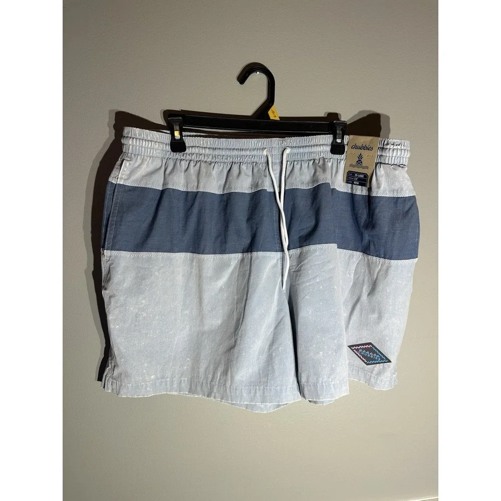 Chubbies The House of‎ the Rising Buns Vintage Wash Swim Trunks XXL Mesh Liner
